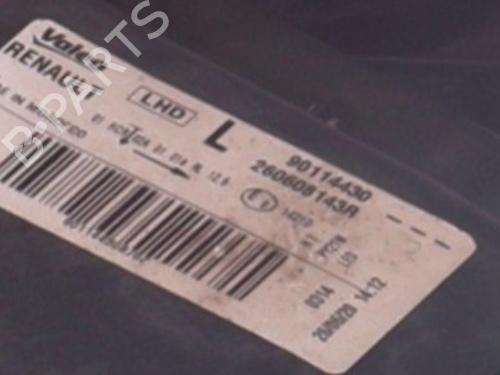 Left headlight DACIA LOGAN MCV II TCe 90 (K8M1, K8MA, K8AC) | BP31807281C28