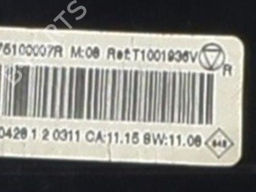 Used Climate control Climate control RENAULT MEGANE III Coupe (DZ0/1_) 1.5 dCi (DZ0B) (106 hp) 34373406 34373406