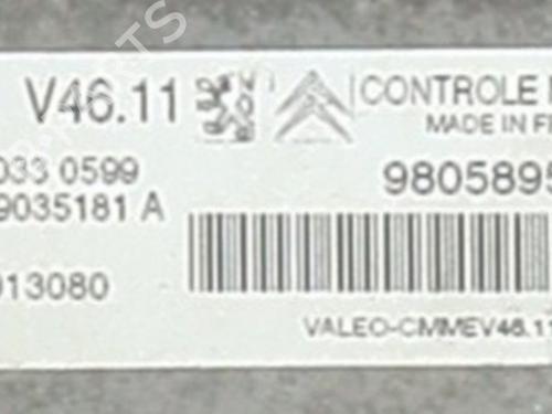 Engine control unit (ECU) CITROËN C3 II (SC_) 1.2 VTi 82 | BP32393219M57 