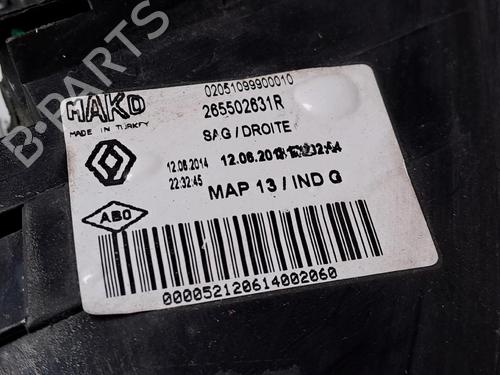 Right taillight RENAULT CLIO IV (BH_) 1.5 dCi 75 | BP20152202C35 