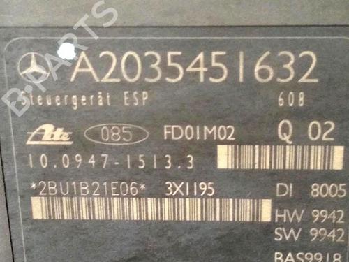 ABS pump MERCEDES-BENZ C-CLASS (W203) C 220 CDI (203.006, 203.008) | BP29947437M43