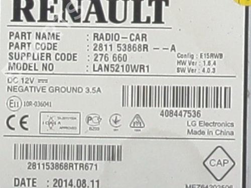 radio-renault-clio-iv-bh_-2012-2013-2014-2015-2016-2017-2018-2019-2020-2021-39963578 main image