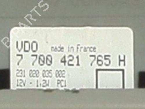Used Instrument cluster Instrument cluster RENAULT TWINGO I (C06_) [1993-2012] 34641880 34641880