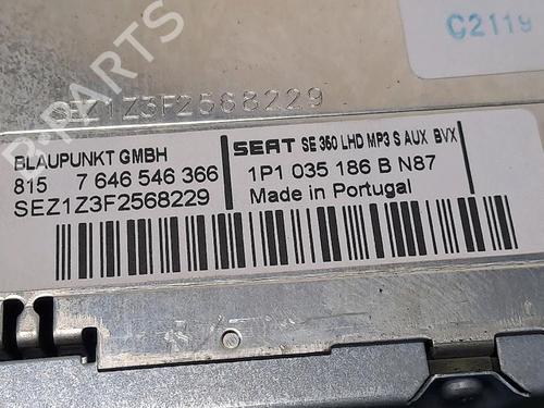 Radio SEAT LEON (1P1) 1.9 TDI | BP30063992E6  - Image 6