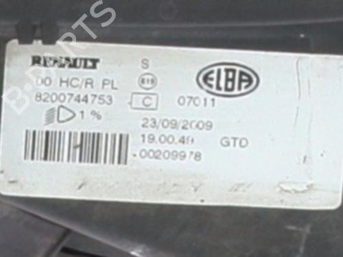 Left headlight DACIA LOGAN MCV (KS_) 1.5 dCi (KS0W) | BP37626904C28  - Image 5