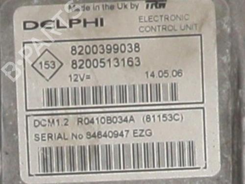 Engine control unit (ECU) RENAULT CLIO III (BR0/1, CR0/1) 1.5 dCi (BR17, CR17) | BP40187008M57 - Image 6