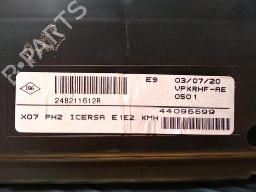 Instrument cluster RENAULT TWINGO III (BCM_, BCA_) 1.0 SCe 75 | BP29950815C47 