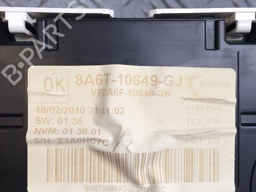 Kombiinstrument FORD FIESTA VI (CB1, CCN) 1.6 TDCi | BP30069482C47