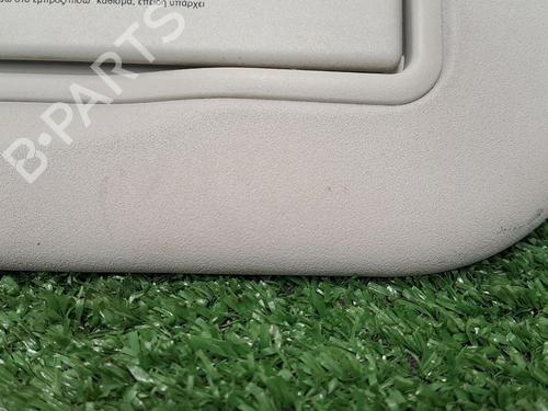 Used Right sun visor PEUGEOT 3008 I MPV (0U_) 2.0 HDi (163 hp) 29948074