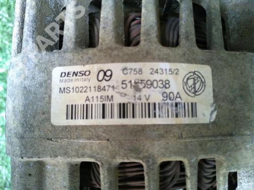 Alternator FIAT PUNTO (199_) 1.2 (199AXZ1A, 199BXZ1A) | BP11408404M7 