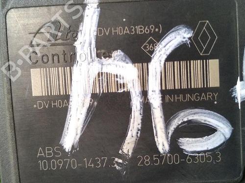 ABS Bremseaggregat RENAULT MEGANE III Hatchback (BZ0/1_, B3_) 1.5 dCi (BZ09, BZ0D, BZ1W, BZ29, BZ14) | BP30076673M43 