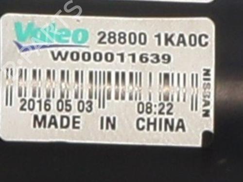 Used Front wiper motor Front wiper motor NISSAN JUKE (F15) 1.2 DIG-T (115 hp) 39896990 39896990