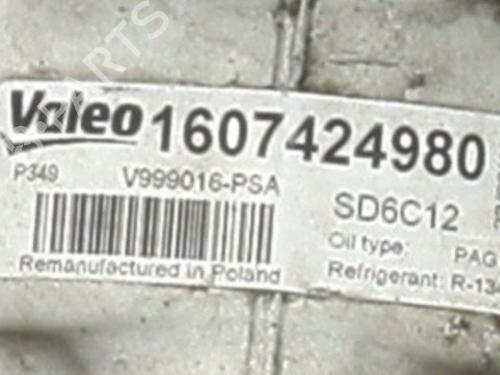 Used AC compressor AC compressor CITROËN DS3 (SA_) 1.6 HDi 110 (112 hp) 36284802 36284802