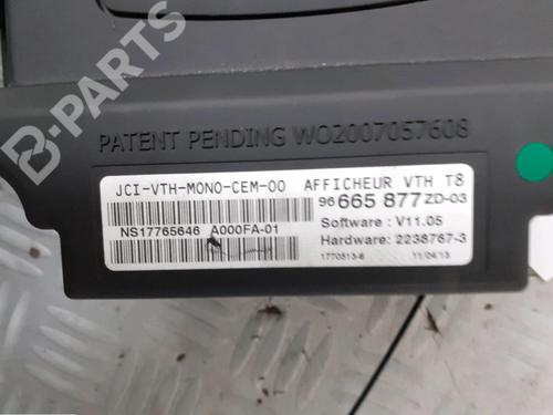 Display monitor PEUGEOT 5008 (0U_, 0E_) 2.0 HDi | BP11403436C48 