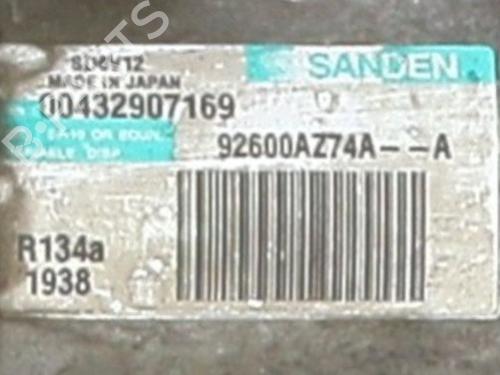 AC compressor NISSAN NOTE (E11, NE11) 1.5 dCi | BP38541979M34 - Image 5