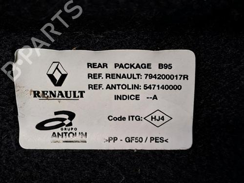 Rear parcel shelf RENAULT MEGANE III Hatchback (BZ0/1_, B3_) 1.5 dCi | BP20129193C85 