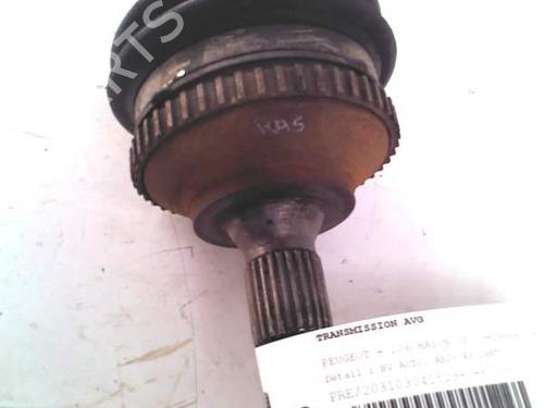 Left front driveshaft PEUGEOT 206 Hatchback (2A/C) 1.6 16V | BP30075646M38