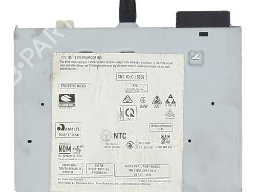 Used Radio Radio PEUGEOT 208 I (CA_, CC_) 1.5 BlueHDI 100 (102 hp) 39720204 39720204