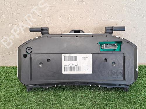 Instrument cluster RENAULT CLIO III (BR0/1, CR0/1) 1.2 16V (BR02, BR0J, BR11, CR02, CR0J, CR11) | BP27666547C47 