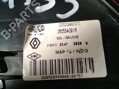 Left taillight RENAULT CLIO IV (BH_) 1.5 dCi 90 | BP30074098C34 