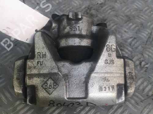 Right front brake caliper RENAULT CAPTUR I (J5_, H5_) 1.2 TCe 120 | BP38502027M104 - Image 2