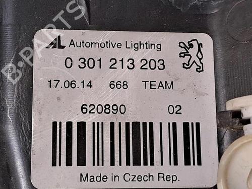 Left headlight PEUGEOT 407 (6D_) 1.6 HDi 110 (6D9HZC, 6D9HYC) | BP30076762C28