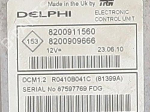 Engine control unit (ECU) RENAULT CLIO III (BR0/1, CR0/1) 1.5 dCi (C/BR0G, C/BR1G) | BP40173732M57 - Image 6
