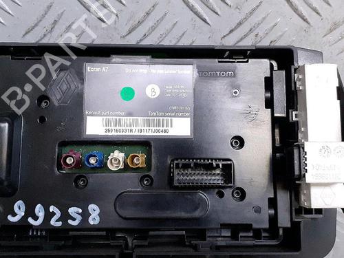 Display monitor RENAULT MEGANE III Grandtour (KZ0/1) 1.5 dCi (KZ09, KZ0D, KZ1G, KZ29, KZ14, KZ1W, KZ10, KZ1F,... | BP30069924C48 