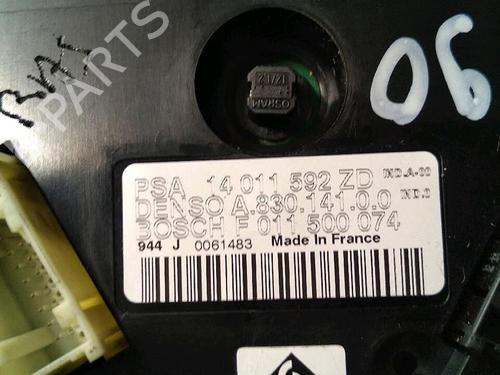 Climate control PEUGEOT 807 (EB_) 2.0 HDI | BP30073838I5