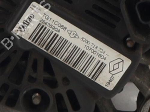 Alternator RENAULT TWINGO II (CN0_) 1.2 16V (CN0K, CN0V, CN0A) | BP38628668M7 - Image 4