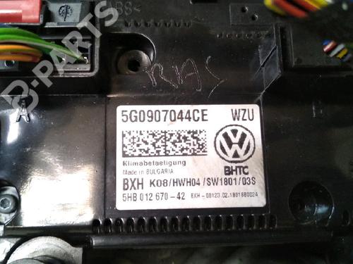 Climate control VW GOLF VII (5G1, BQ1, BE1, BE2) 2.0 GTI | BP11407215I5 