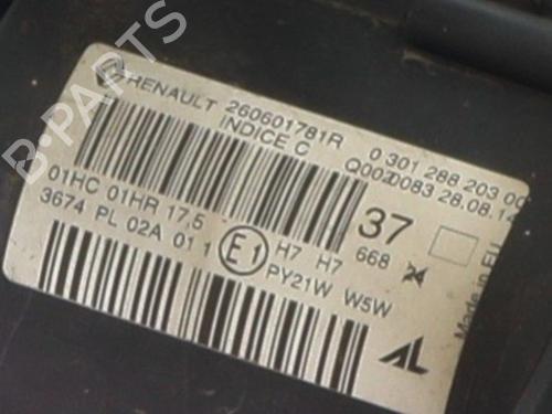 Used Left headlight Left headlight RENAULT MEGANE III Hatchback (BZ0/1_, B3_) 1.5 dCi (BZ0C) (90 hp) 33628645 33628645