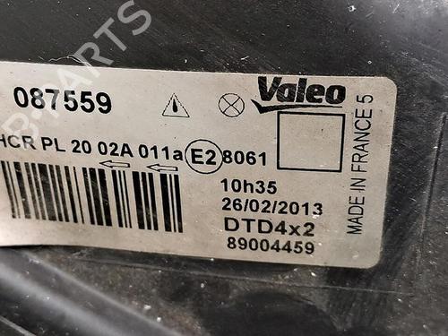 Right headlight RENAULT SCÉNIC I MPV (JA0/1_, FA0_) 1.9 dCi (JA05, JA1F) | BP30076694C29 