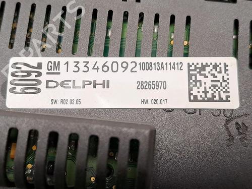 Climate control OPEL MERIVA B MPV (S10) 1.3 CDTI (75) | BP37729787I5 - Image 2