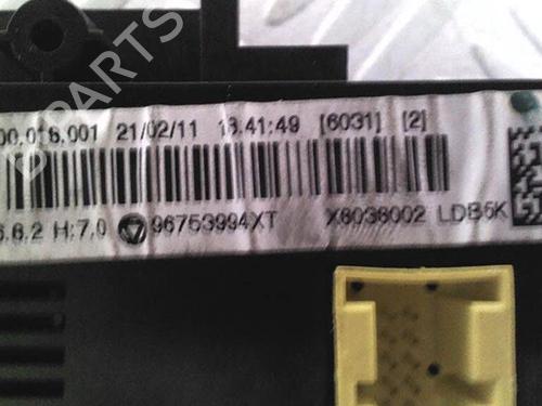 Climate control CITROËN DS3 (SA_) 1.6 HDi 90 | BP30074889I5 