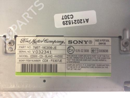 Radio FORD FOCUS II (DA_, HCP, DP) 1.8 TDCi | BP21635206E6 