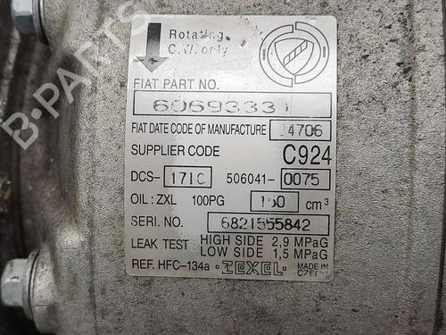 AC compressor ALFA ROMEO 159 (939_) 1.9 JTDM 16V (939AXC1B, 939AXC12) | BP37729880M34 - Image 5