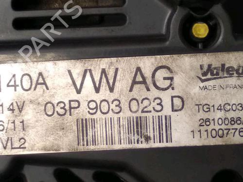 Alternator VW POLO V (6R1, 6C1) 1.2 TDI | BP30076311M7