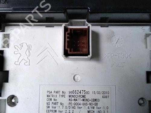 Instrument cluster PEUGEOT 3008 I MPV (0U_) 2.0 HDi | BP30071882C47