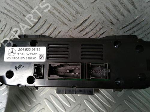Climate control MERCEDES-BENZ C-CLASS (W204) C 220 CDI (204.008) | BP30070607I5 