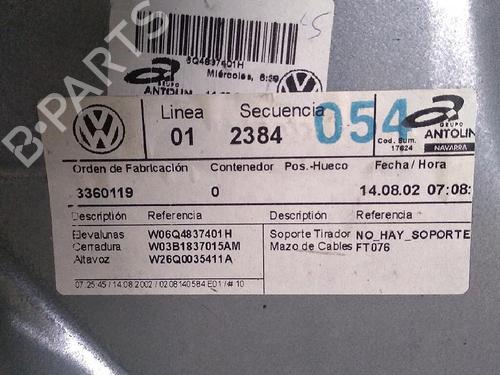 Front left window mechanism VW POLO IV (9N_, 9A_) 1.4 TDI | BP30072747C22