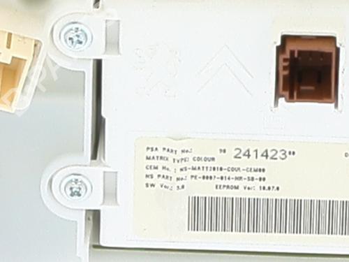 Used Instrument cluster Instrument cluster PEUGEOT 2008 I (CU_) 1.2 THP 110 / PureTech 110 (110 hp) 30542236 30542236