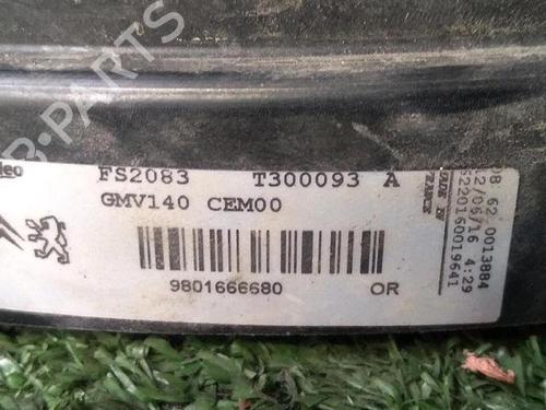Radiator fan PEUGEOT 208 I (CA_, CC_) 1.6 HDi / BlueHDi 75 | BP29952947M35