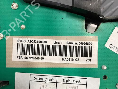 Instrument cluster PEUGEOT 207 CC (WD_) 1.6 16V | BP30074475C47 