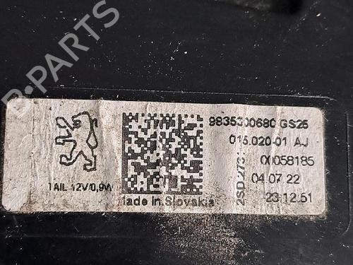 Left tailgate light PEUGEOT 308 SW III (FC_, FJ_, FR_, F4_, FN_) PureTech 130 (FRHNSL, FRHNST) | BP29947312C79 