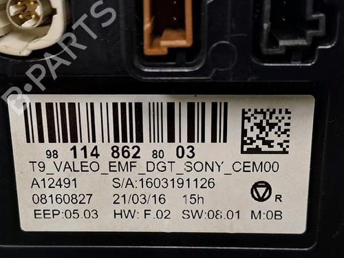 Used Display monitor PEUGEOT 308 II (LB_, LP_, LW_, LH_, L3_) 1.6 HDi / BlueHDi 115 (115 hp) 29949035