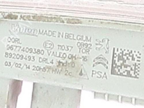 Left daytime light CITROËN C3 II (SC_) 1.2 VTi 82 | BP32320788C104