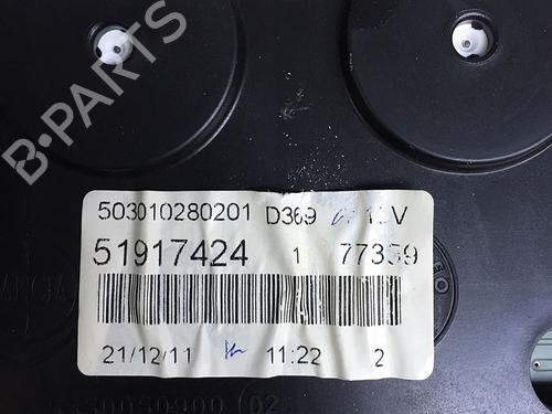 Instrument cluster FIAT PUNTO EVO (199_) 1.3 D Multijet (199AXC1A, 199BXC1A, 199AXT1A, 199BXT1A) | BP30070153C47