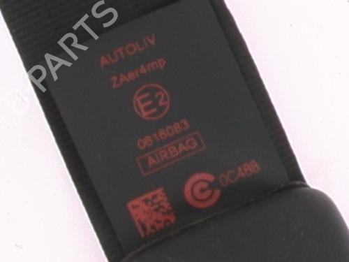 Front right seatbelt CITROËN C3 III (SX) 1.2 PureTech 82 | BP30598752I25