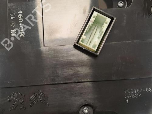 Kombinert Instrument CITROËN C3 III (SX) 1.6 BlueHDi 75 (75 hp) 29950411